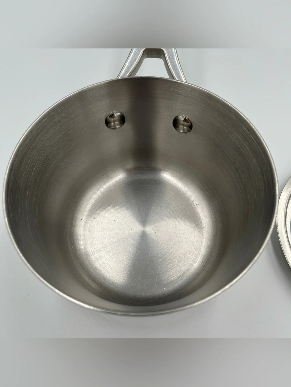 Anolon Nouvelle Copper Stainless Steel 1-1/4 qt. 1.2L Saucepan With Lid